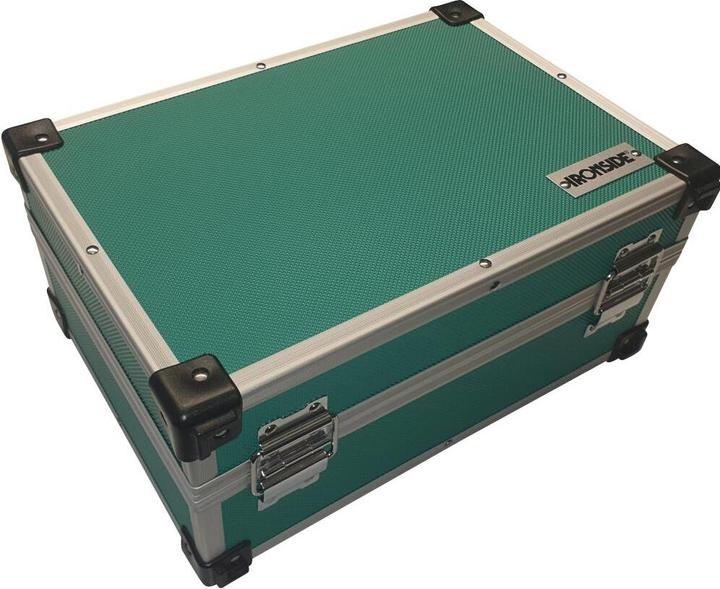 Actual product image Ironside 191008 Aluminium tool case, green, 330 x 230 x 150 mm (1 Piece)