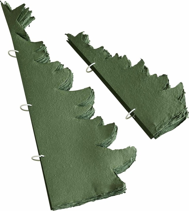Loberon Deco Tree Set of 2 Amuré green