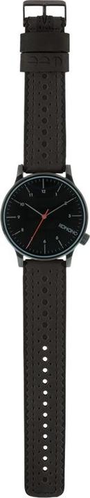 Produktbild Komono The Winston Brogue Jet Black (Analoguhr, 41 mm)