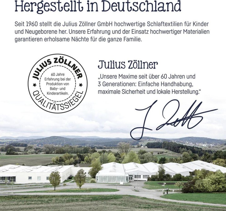 Immagine prodotto Julius Zöllner Dr. Lübbe Air Premium (70 x 140 cm)