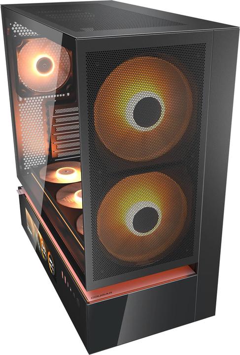 Immagine prodotto Cougar ATX Semi-Tower Gehäuse CFV235 Mesh Vision Schwarz (ATX, mATX, Mini-ITX)