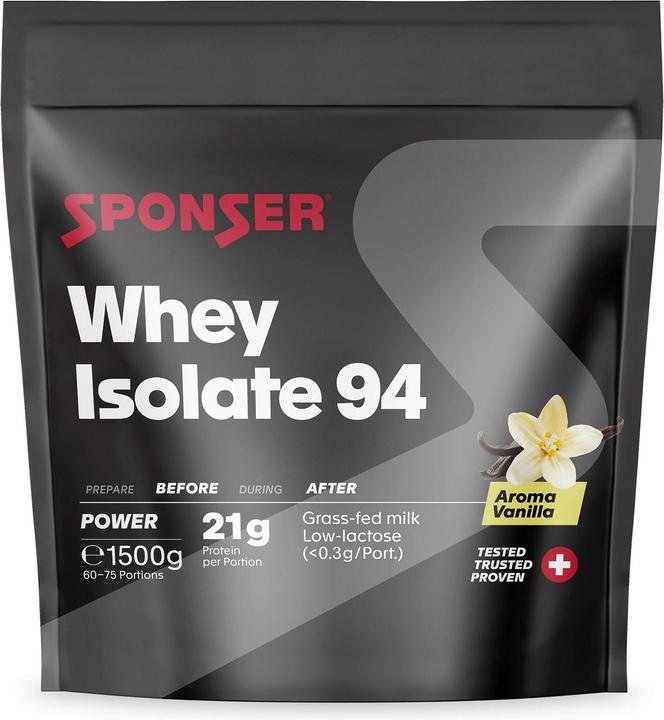 Immagine prodotto Sponser Whey Isolate 94 (Vaniglia, 1 x, 1500 g)