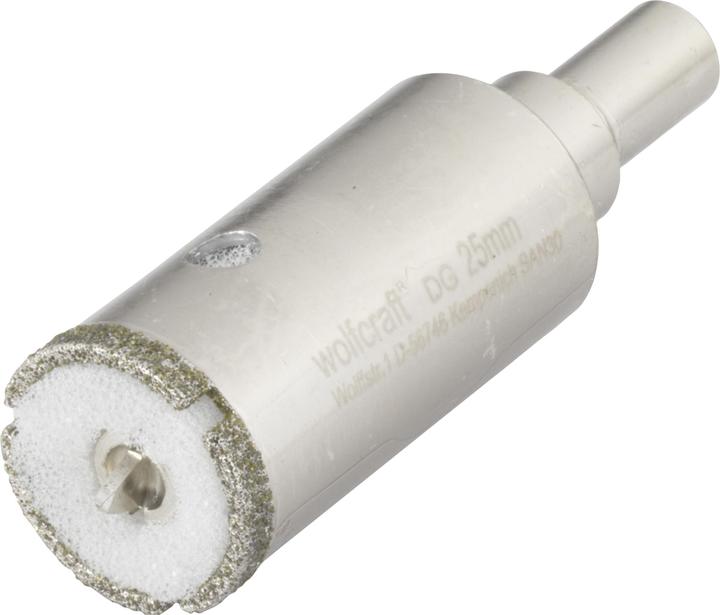 Image du produit wolfcraft wolfcraft 1 Diamantbestr. Bohrkrone m.Schaft ø25mm (25 mm)