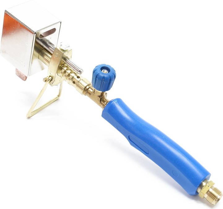 Actual product image Wiltec Copper Hatchet Tip Soldering Iron for Soft-Soldering of Roof Gutters, Metal Sheets and Zinc (Soldering bit)