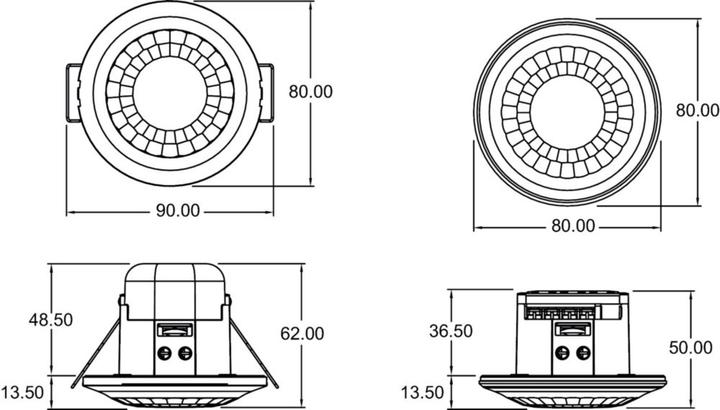 Produktbild Theben LUXA 103 S360-100-12 DE-UP WH (50 m)