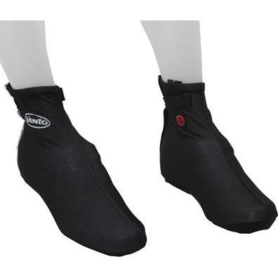 P2R, Herren, Schuhüberzug, Ein Paar Winterüberschuhe (Reissverschluss + Klettverschluss), Schwarz