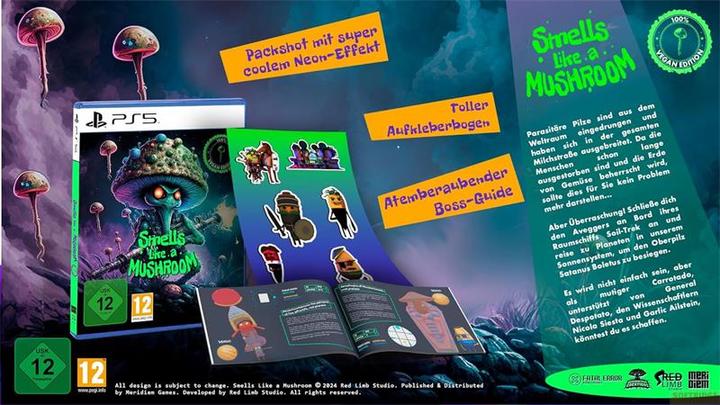 Actual product image Meridiem Games Smells like a Mushroom 100% Vegan Edition PS-5 UK (PS5)