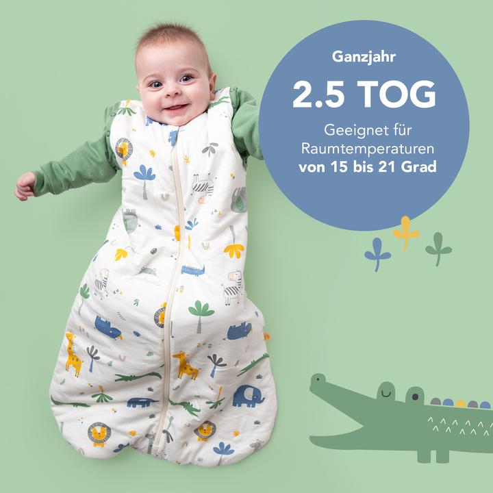 Image du produit Schlummersack Gigoteuse bébé toutes saisons - 2.5 TOG (80 cm, 2.5 TOG, Toute l'année)
