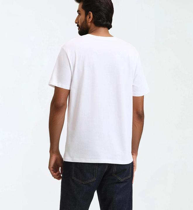 Actual product image La Redoute Collections T-Shirt mit rundem Ausschnitt (XL)