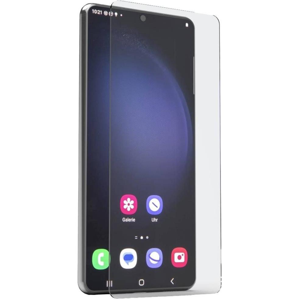 Hama Echtglas PCG Galaxy S24+ tr (1 Stück, Samsung Galaxy S24+), Smartphone Schutzfolie, Transparent