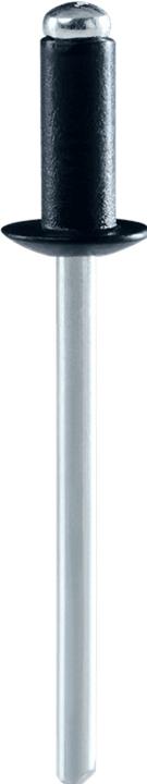 Produktbild Rapid Schwarze Blindniete Ø 4,0 x 10 mm