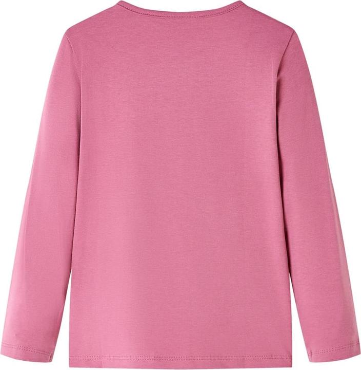 Immagine prodotto VidaXL Camicia da bambino a maniche lunghe rosa lampone 140,Materiale: 95 (140)