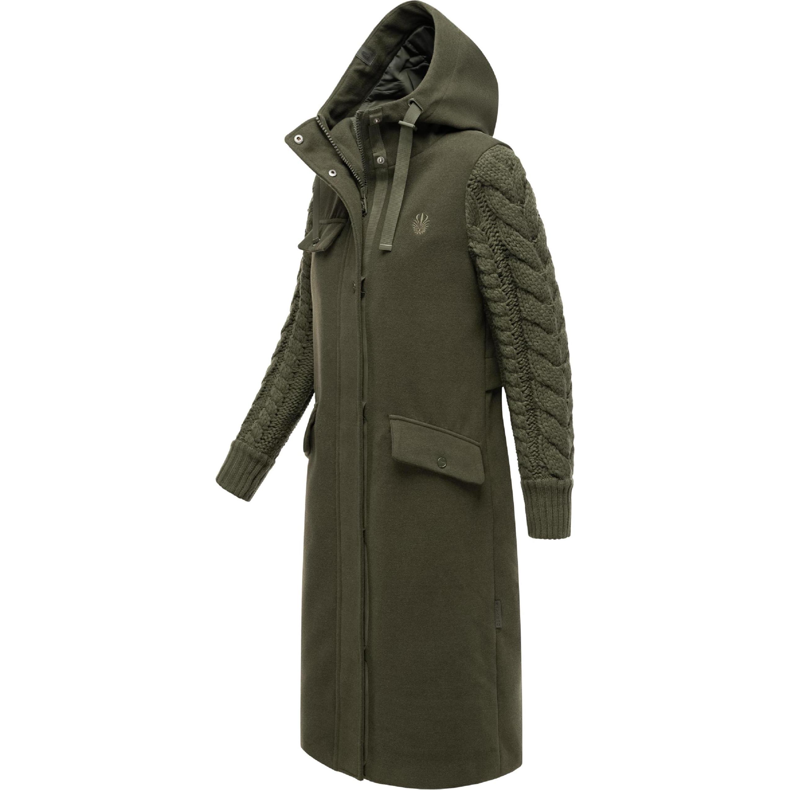 Thumbnail - Navahoo, Damen, Jacke, Knit Babe 14 (XXL), Grün, XXL