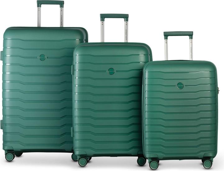Actual product image Worldpack Portland 4 Rollen Kofferset 3-teilig (182 l)
