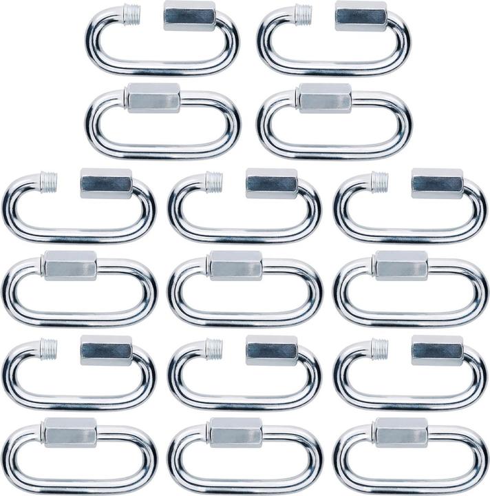 Immagine prodotto Black & Decker Moschettone con tappo a vite, 8 pezzi