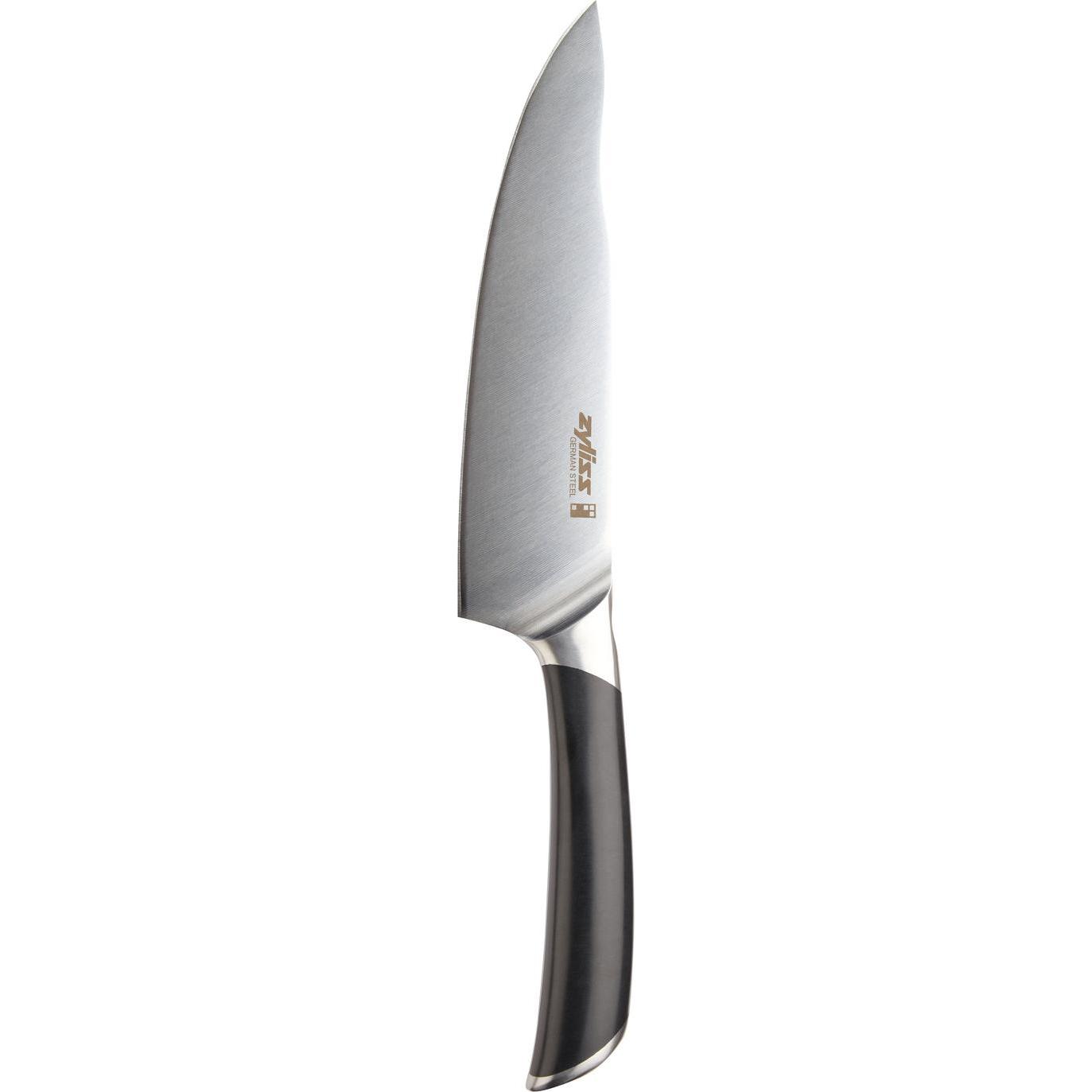 Zyliss Kochmesser Comfort Pro Schwarz/Silber, Küchenmesser, Schwarz, Silber