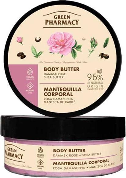 Image du produit Schubiger Pharmacie Verte Rose de Damas Beurre de Karité Beurre corporel 200 Ml (Beurre corporel, 200 ml)