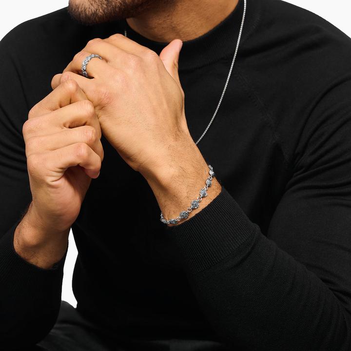 Produktbild Thomas Sabo Armband Midnight Rose Silber (21 cm, Silber 925)