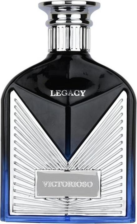 Actual product image Maison Alhambra Victorioso Legacy Unisex Eau De Parfum Spray 3.4 Ounce (Eau de parfum, 100 ml)