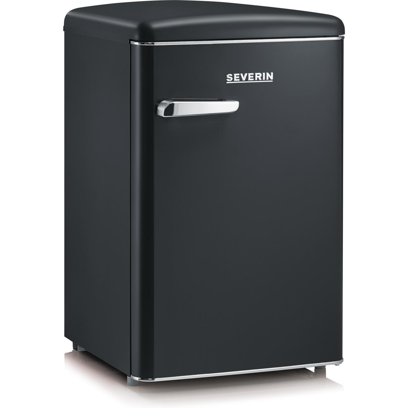Severin RKS 8832, Kühlschrank Freistehend, Schwarz