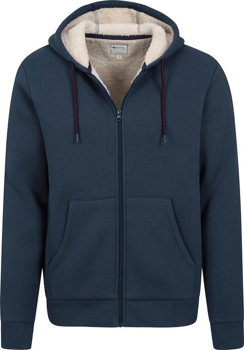 Produktbild Mountain Warehouse Dalton Hoodie mit durchgehendem Reissverschluss mit Borg gefüttert (S)
