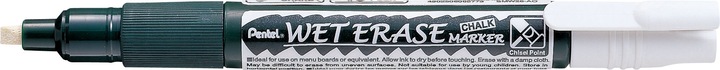 Image du produit Pentel Marqueur à craie effaçable à l'eau - Marqueur à craie (Blanc, 4 mm, 1 x)