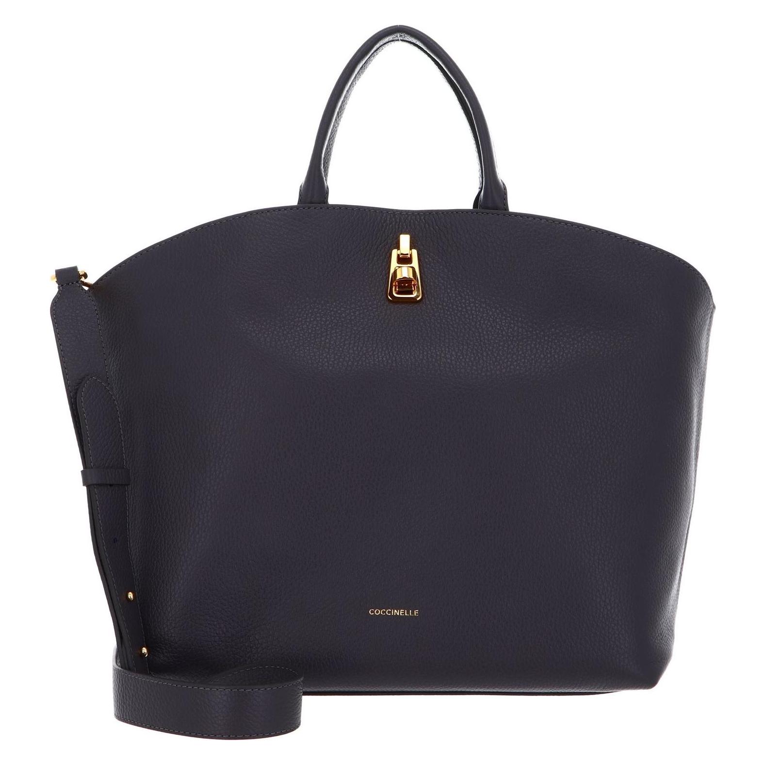 Coccinelle, Damen, Handtasche, Magie Soft Handbag Grained Leather, Grau