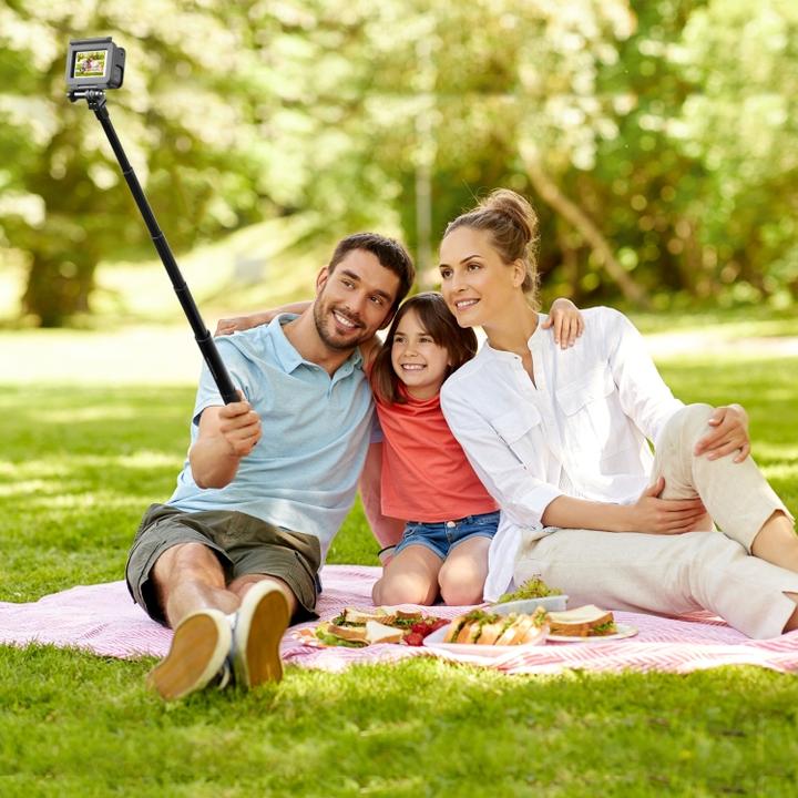 Actual product image Puluz Metal selfie stick 110cm (One RS, One X2, One X3, One X4)