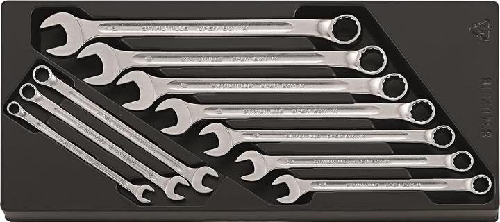 Produktbild Stahlwille Ringmaulschlüsselsatz (19 mm, 12 mm, 14 mm, 16 mm, 10 mm, 18 mm, 17 mm, 11 mm, 8 mm, 13 mm)