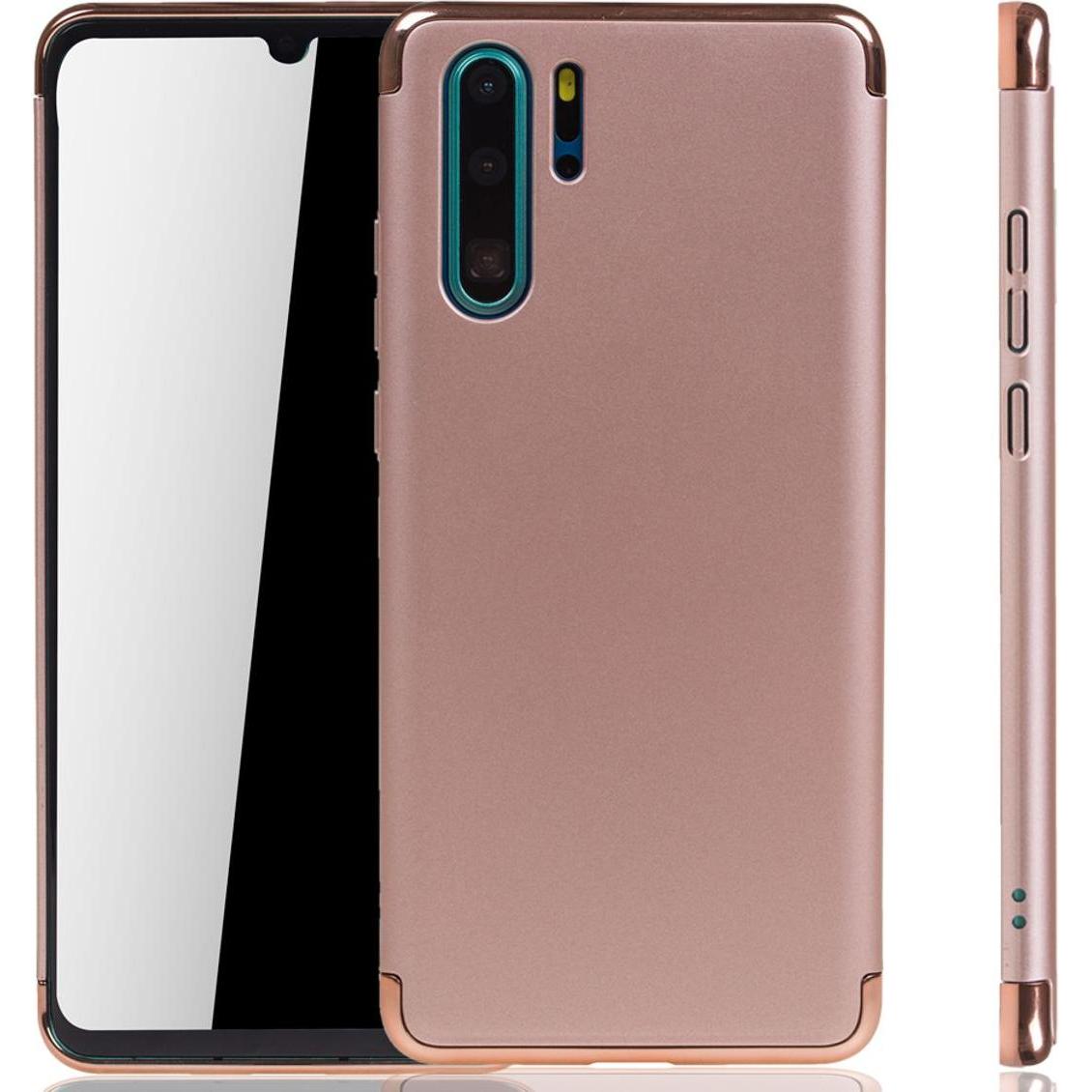 König Design Huawei P30 Pro Hülle Case Handy Cover Schutz Tasche Schutzhülle Bumper Etui Pink (Huawei P30 Pro), Smartpho...