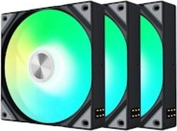 TRYX ROTA SL ARGB Reverse Lüfter - 3er-Pack, 120mm, schwarz (120 mm, 3x)