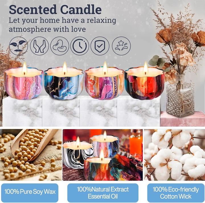 Produktbild Nemmxub 32-teiliges DIY Duftkerzen-Set
