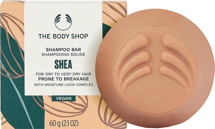 Actual product image The Body Shop Solid Shampoo For Dry And Damaged Hair Shea Shampoo Bar 60 G (Solid shampoo)