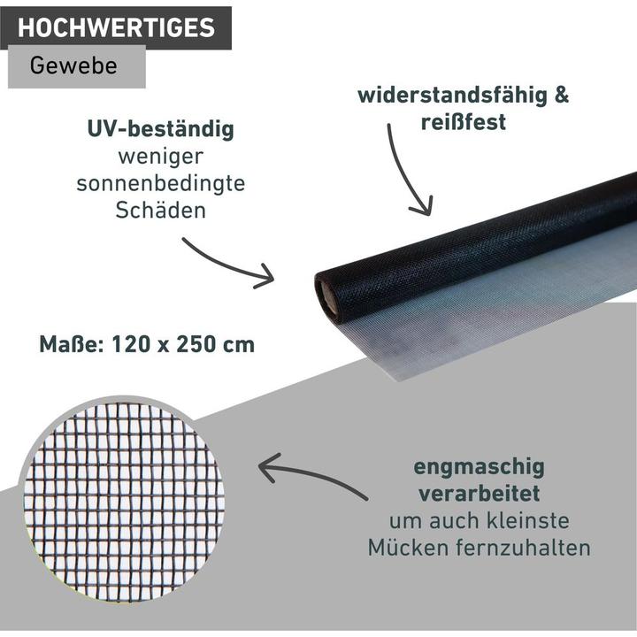 Produktbild Windhager Fliegengitter (120 x 250 cm)