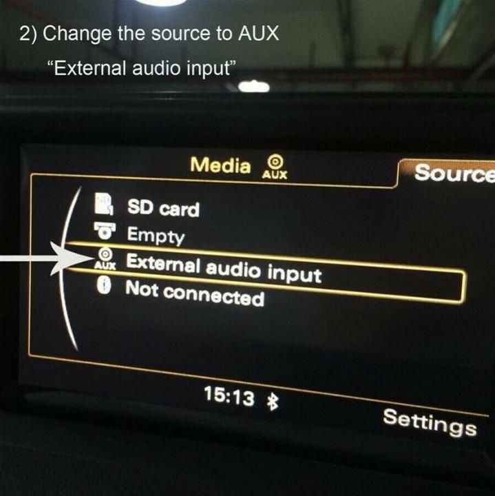 Produktbild ACV Bluetooth 5,0 Adapter Audio Für AMI MMI MDI 2G 3G 3G Radio