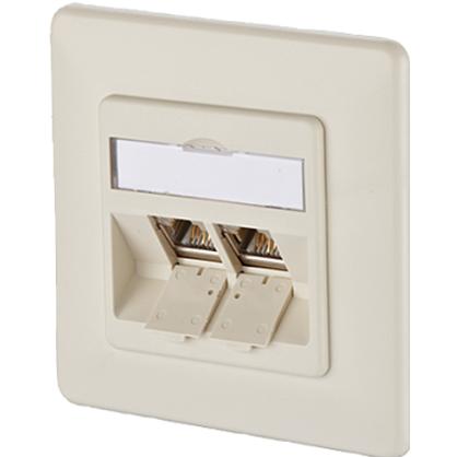 Thumbnail - Metz Connect E-DAT modul 8/8(8) UP - Anschlussdose, Unterputz, Telefon Zubehör