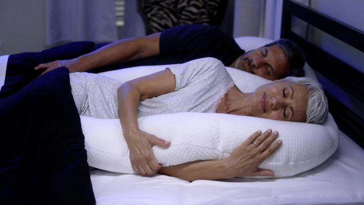 Actual product image MediaShop Dreamolino SwanPillow side sleeper pillow