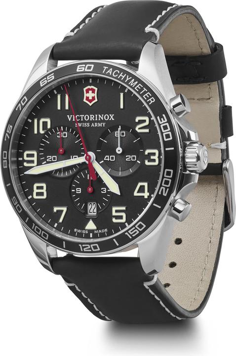 Immagine prodotto Victorinox Forza di campo (Cronografo, Fatto in Svizzera, Orologio da polso analogico, 42 mm)