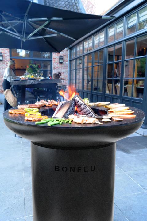 Produktbild Bonfeu BonBiza (geschlossen) Schwarz Grill-Feuerschale (80 cm)