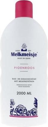 Actual product image Melkmeisje Bath & Shower Cream Peony 2 Litres (2000 ml)