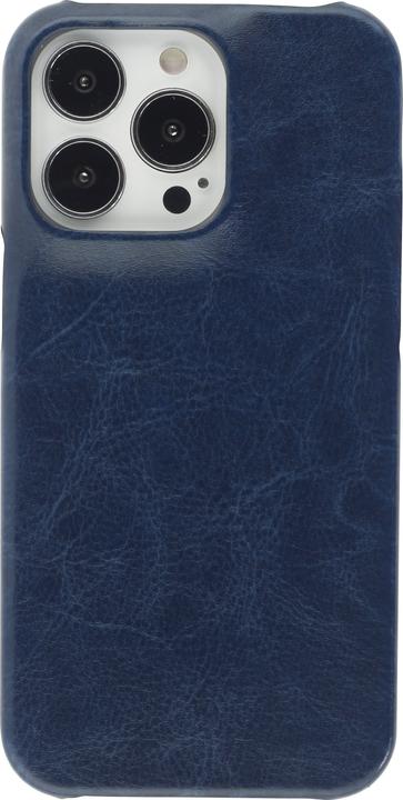Produktbild PhoneLook Hülle Basic-Leder blau (Apple iPhone 13 Pro Max)