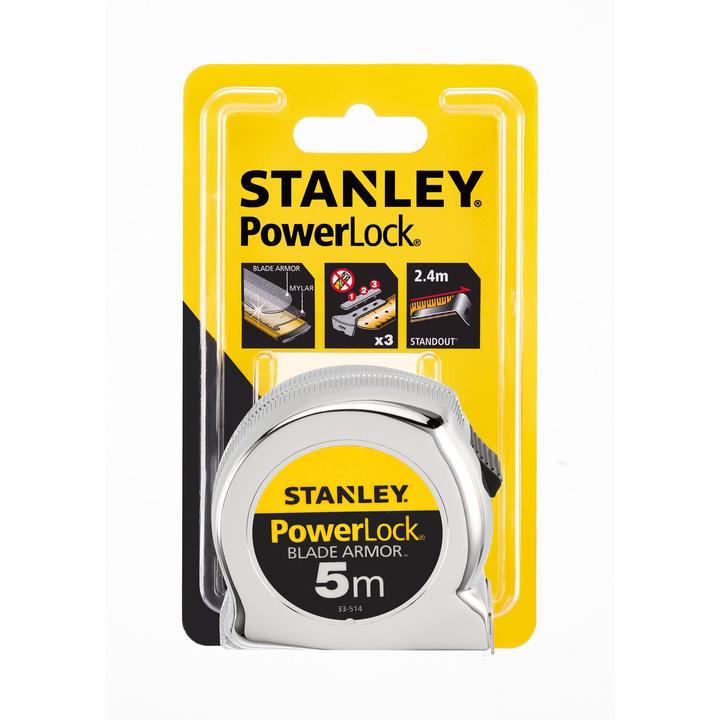 Actual product image Stanley STRIPS STRIPS 5m x 25mm STEEL MICROPOWERLOCK (Metric)