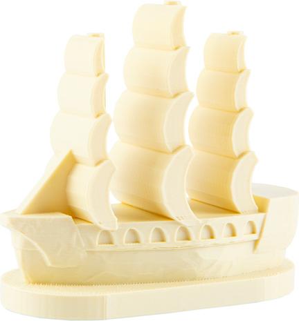 Actual product image Filament PLA Pastello lemon cream 1.0kg 1.75mm (PLA, 1.75 mm, 1000 g, Yellow)
