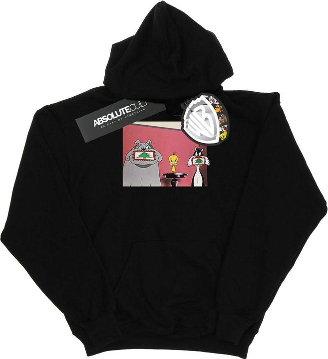 Actual product image Looney Tunes Mens Christmas Postcard Hoodie (5XL)