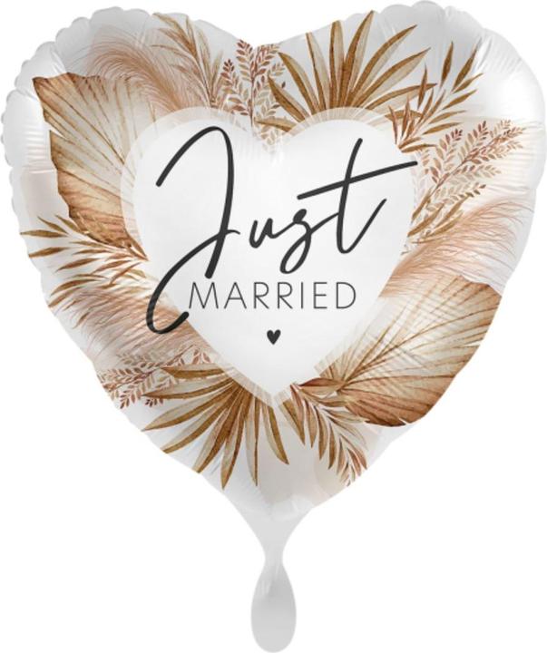 Produktbild Premioloon Just Married Ballon (1x)