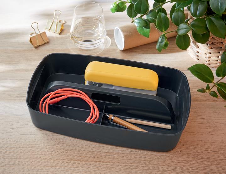 Actual product image Leitz MyBox Set + Organiser Cosy 52670089 grey 197x322x140mm (31.80 cm, 5 l, 1x)