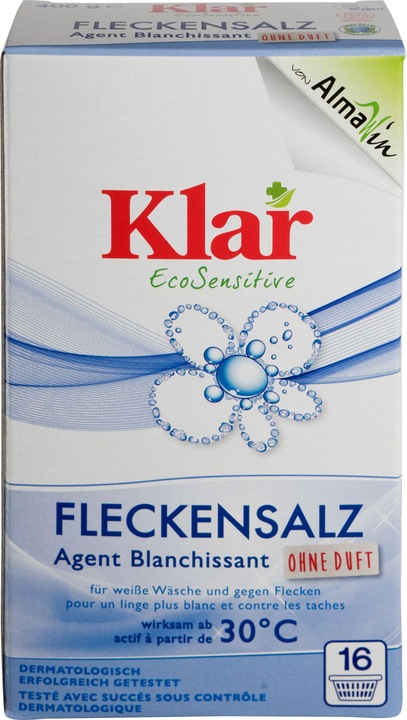 Produktbild Klar Fleckensalz (16 Waschgänge, Pulver)