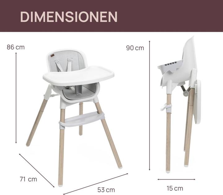 Image du produit Chicco Zest Plus (Chaise haute)