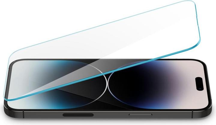 Produktbild Spigen Spiele Glas.TR Slim iPhone 14 Pro AGL05222 gehärtetes Glas (1 Stück, Apple iPhone 14 Pro)