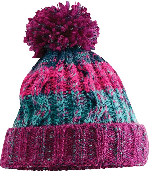 Actual product image Beechfield Corkscrew knitted hat with bobble (One size)